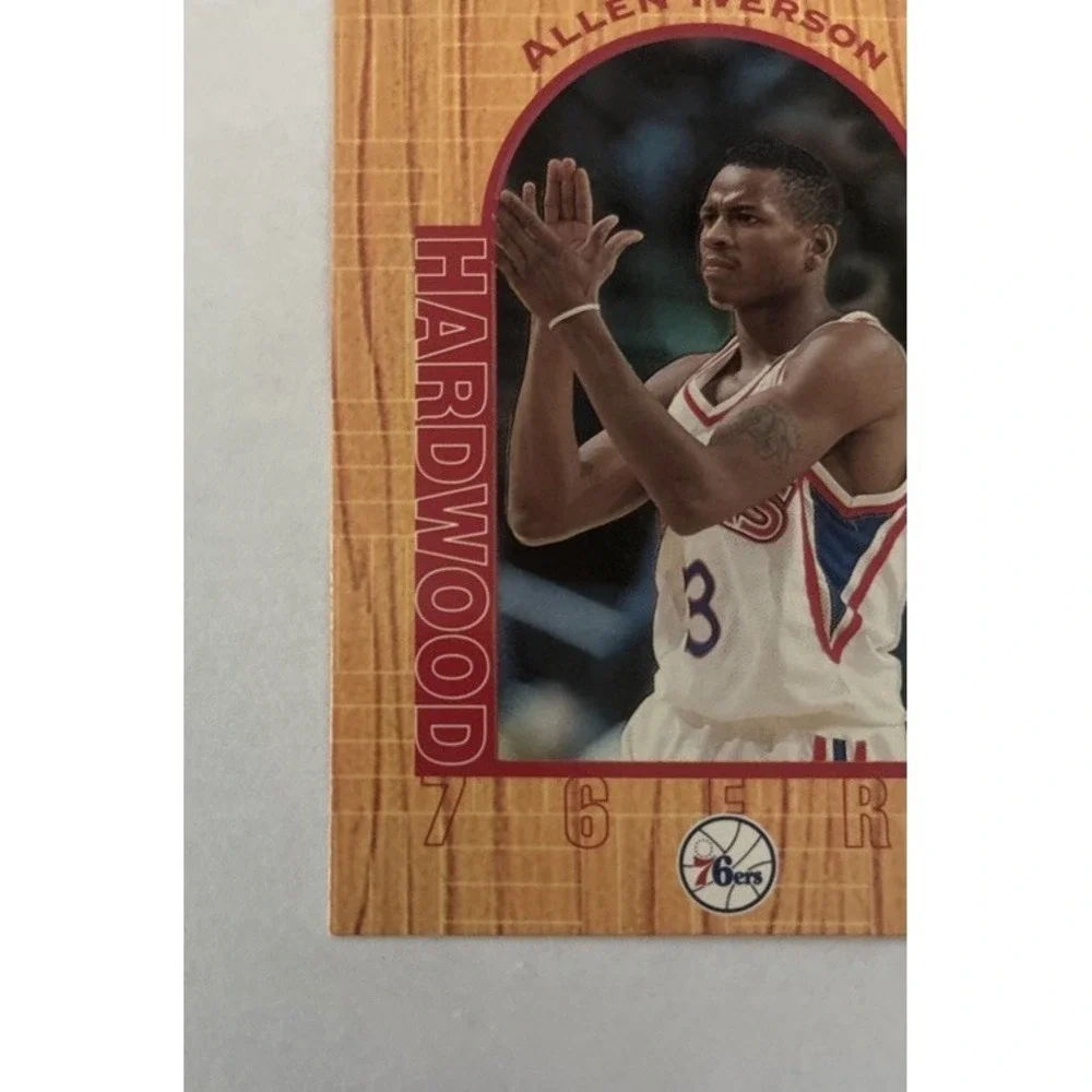 ALLEN IVERSON 1997/98 UPPER DECK UD3 #14 HARDWOOD PROSPECTS‎ BA7013